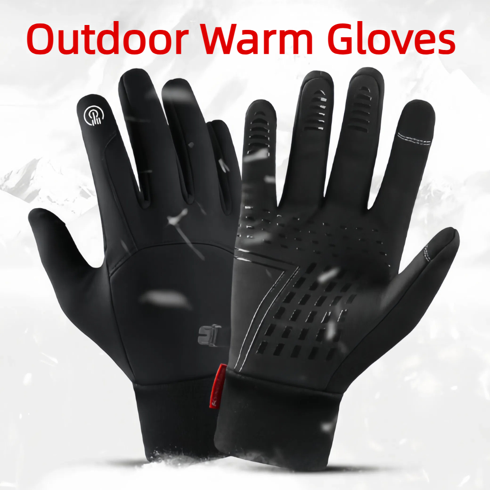 Ski Glove Waterproof - Winter waterdichte fietshandschoenen touchscreen fietshandschoenen buiten