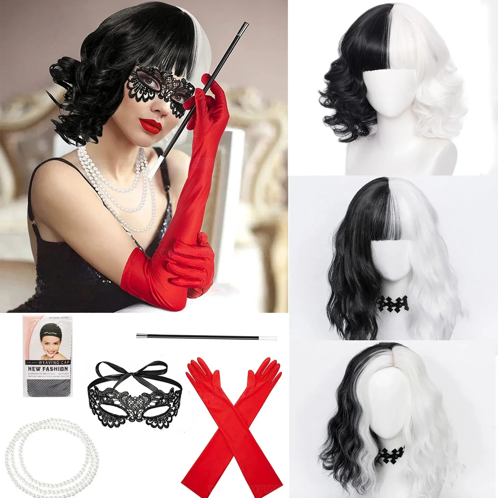Anime Cruella De Vil Cosplay P - Heat Resistant Glove recensie en prijs