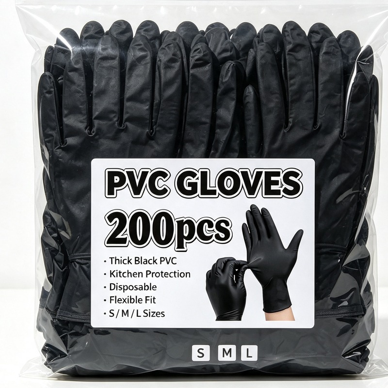 Wegwerp zwarte handschoenen un - Latex Disposable Glove recensie en prijs