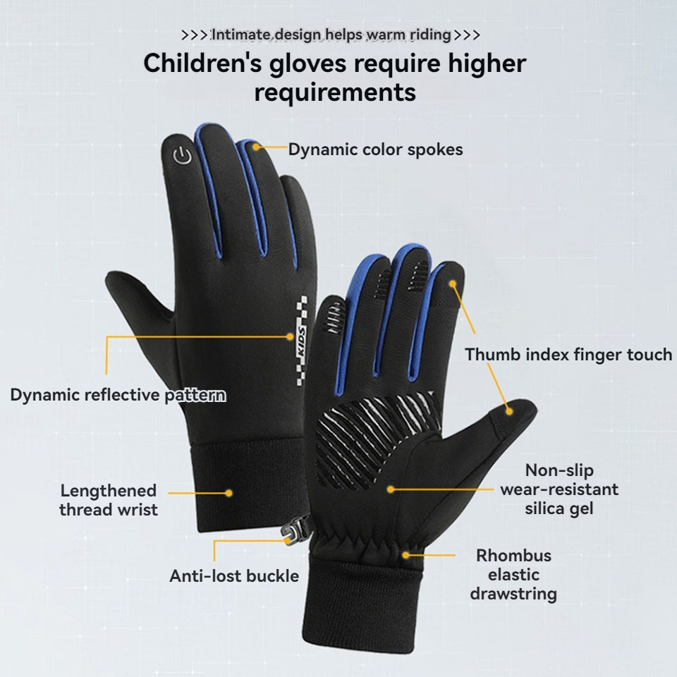 GTUBIKE Kinderhandschoenen Tou - Ski Glove Waterproof recensie en prijs