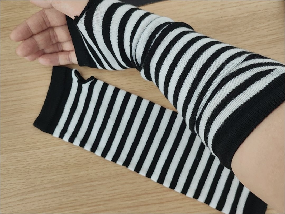 2 paar warme gebreide lange vi - Fingerless Glove Knit recensie en prijs